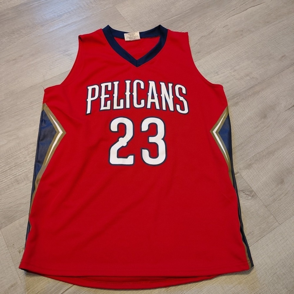 New Orleans Pelicans Anthony‎ Davis Jersey Giveaway Red Match up Medium 23